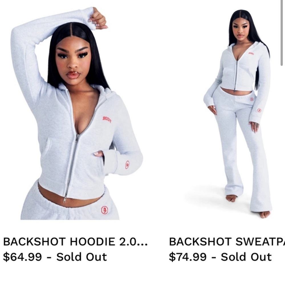 Body By Raven Tracy Tracksuit Hoodie